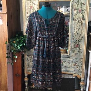 Ya Los Angeles Boho Babydoll Dress